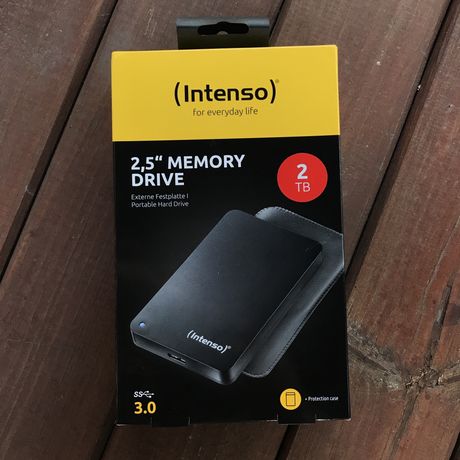 Зовнішній жорсткий диск Intenso HDD Memory Drive 2,5 дюйма 2 ТБ USB 3.