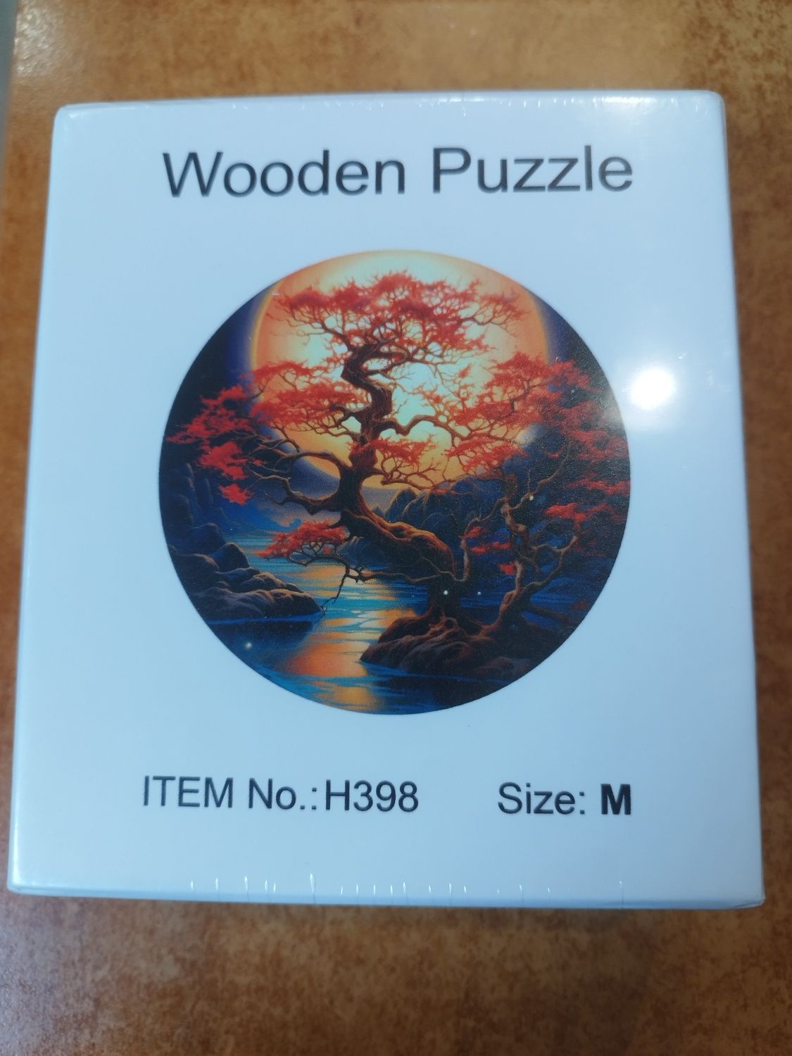 Wooden puzzle A4