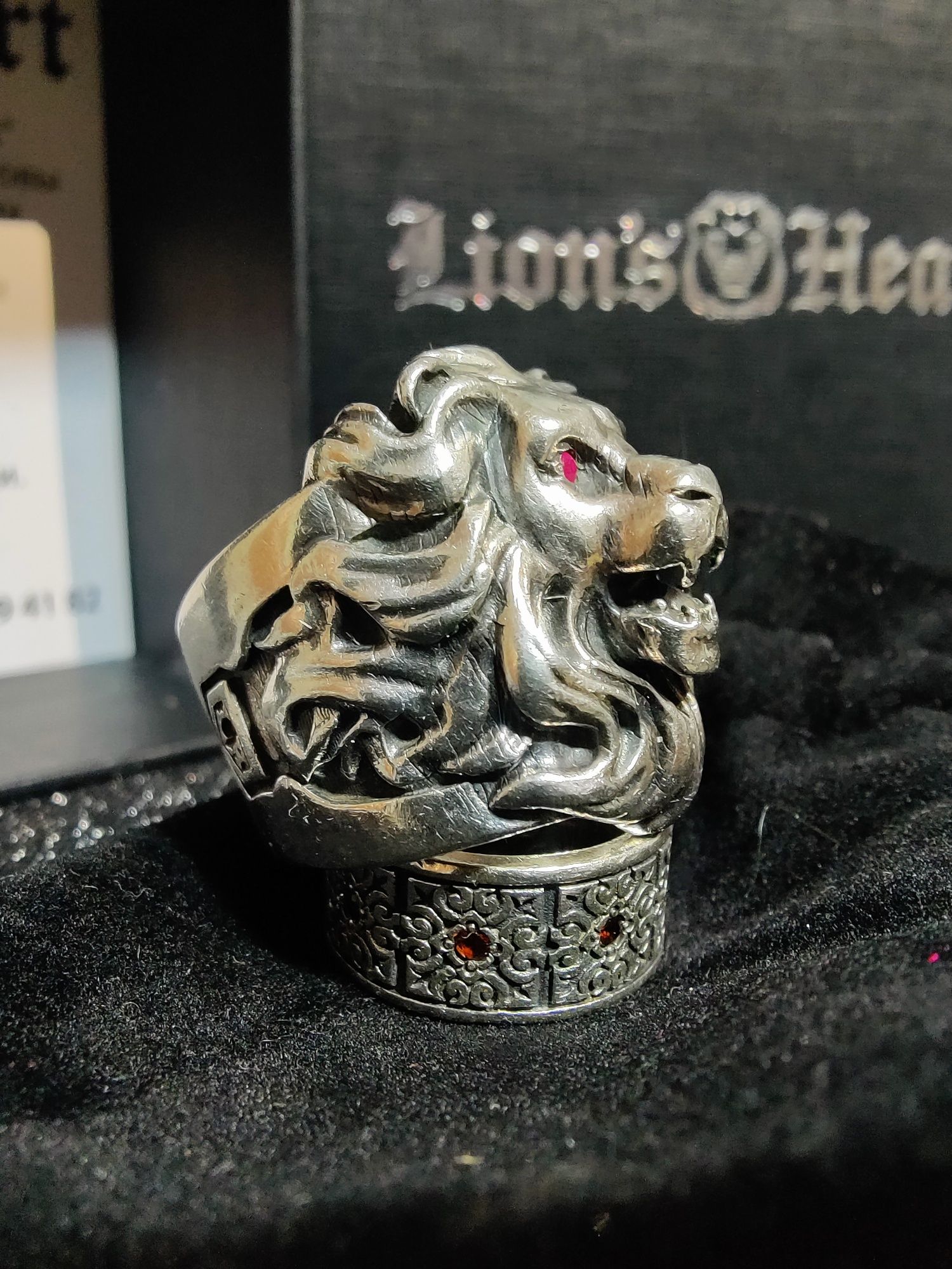 Торг! Lion's Heart перстень с рубинами