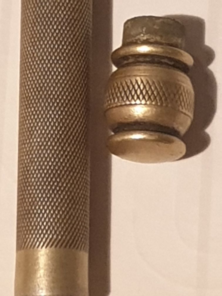 Maszynka do golenia, Gillette Single Ring Gold 1905 Unikat
