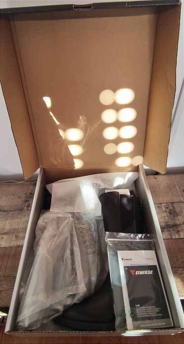 Botas cano alto pele Dainese