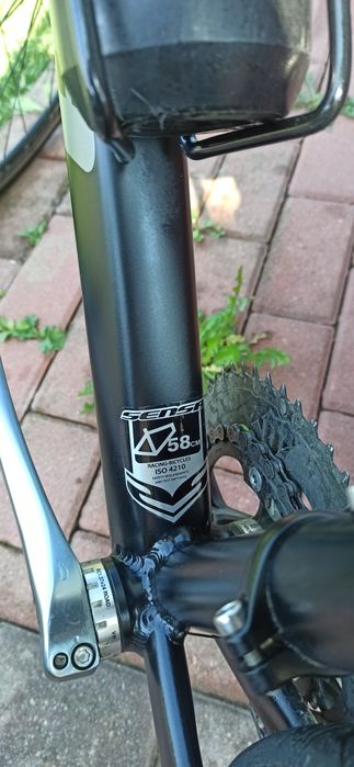Rower szosowy Kolarka rozmiar L 58 gwarancja na wzrost 180-190