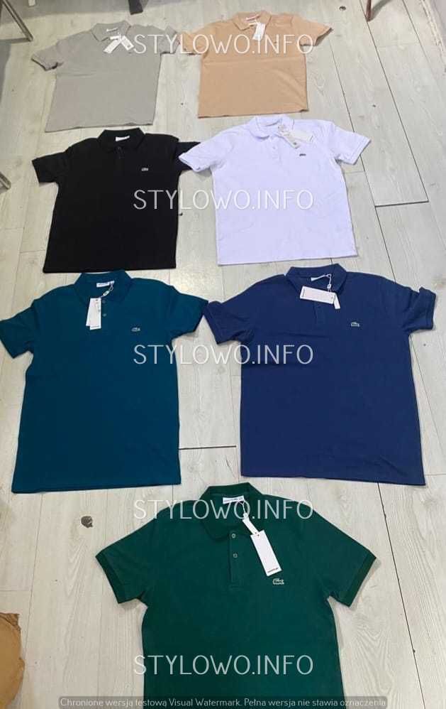 Koszulki shirt polo męskie Lacoste koszulka męska ralph OUTLET