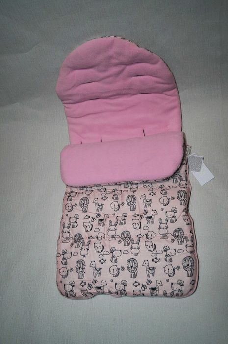 Новий матрацик в коляску, конверт, вкладка в коляску для дівчинки