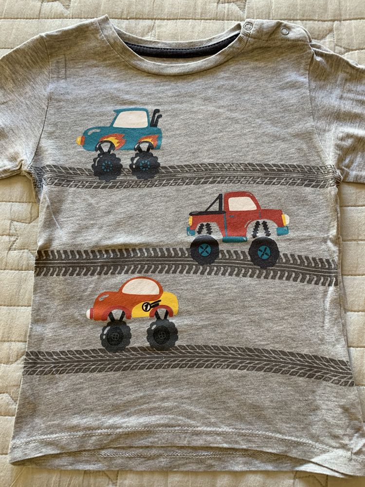 Pack 6 T-Shirts M/Comprida Menino (1-3 Anos)