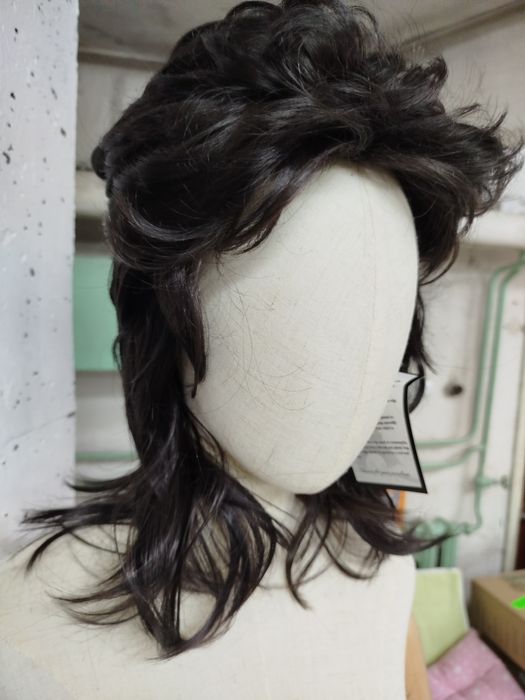 Peruka damska ciemny brąz (A)