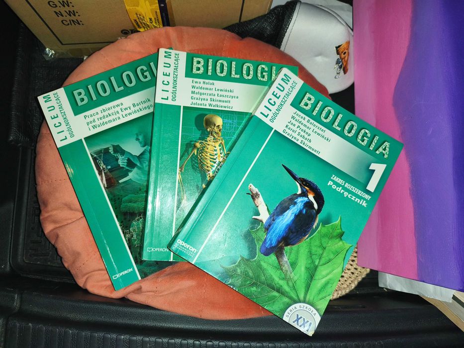 Biologia rozszerzona klasa 1,2,3 komplet lub pojedynczo