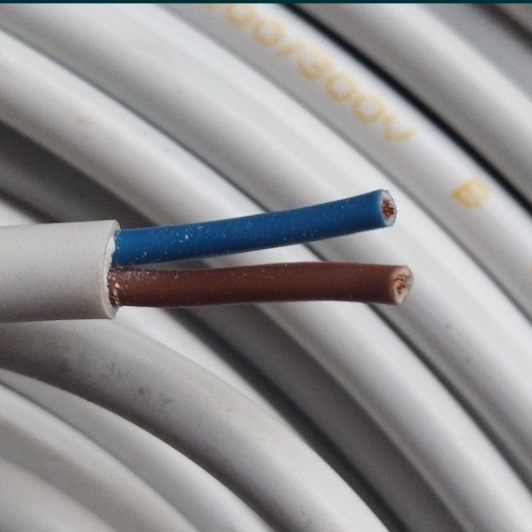 Kabel 2x1mm linka 10 metrów