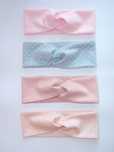 Opaska dziecięca ~ przeplatana ~~ a'la TURBAN ~~ pin up ~ kokarda