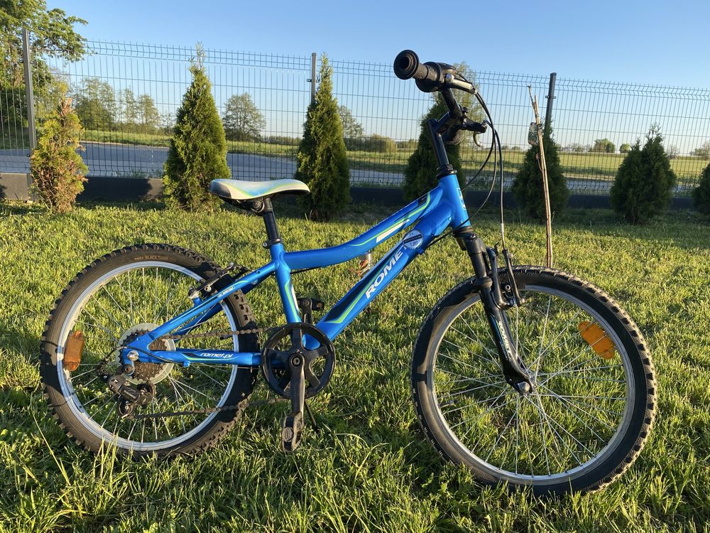 Rower rambler jr 20 niebiesko biały