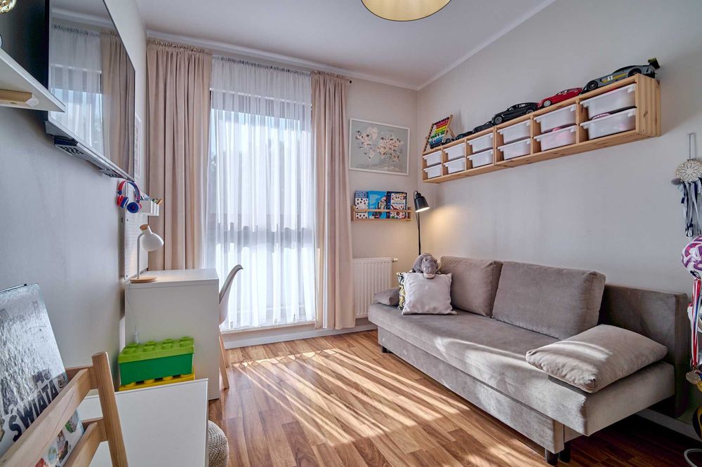 Piła, Zielona Dolina, Kazimierza Wielkiego - 3 pokoje, balkon, parter.