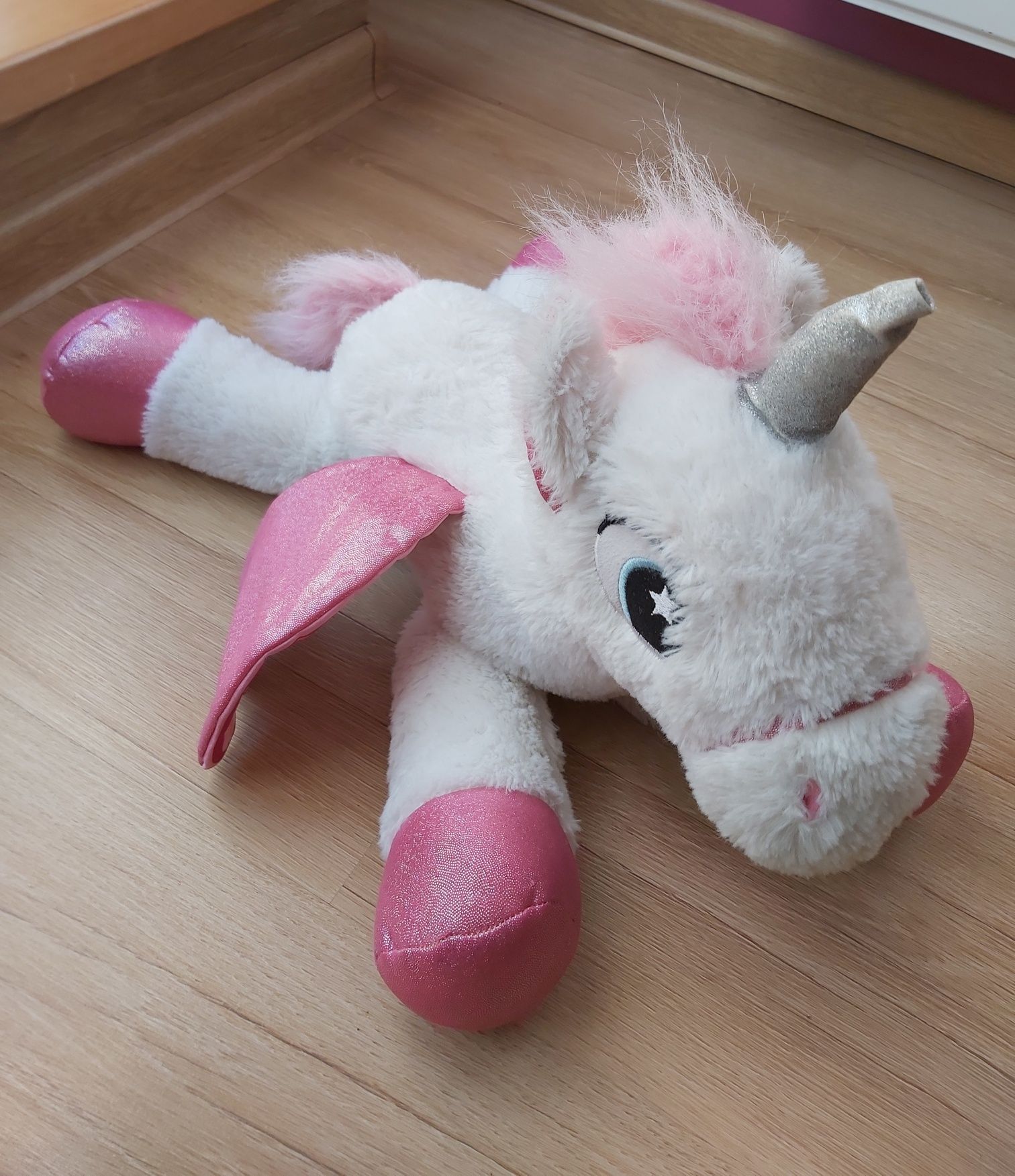 Duży pluszowy jednorożec Unicorn 45cm