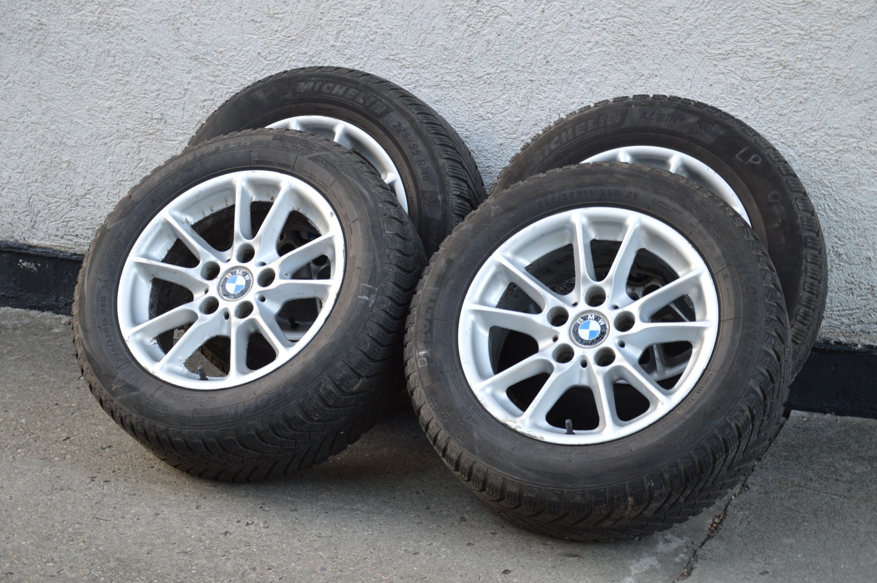 Alufelgi BMW Styling 50 Opony zimowe 225/55-16 E46 E60 E61 E90 E91