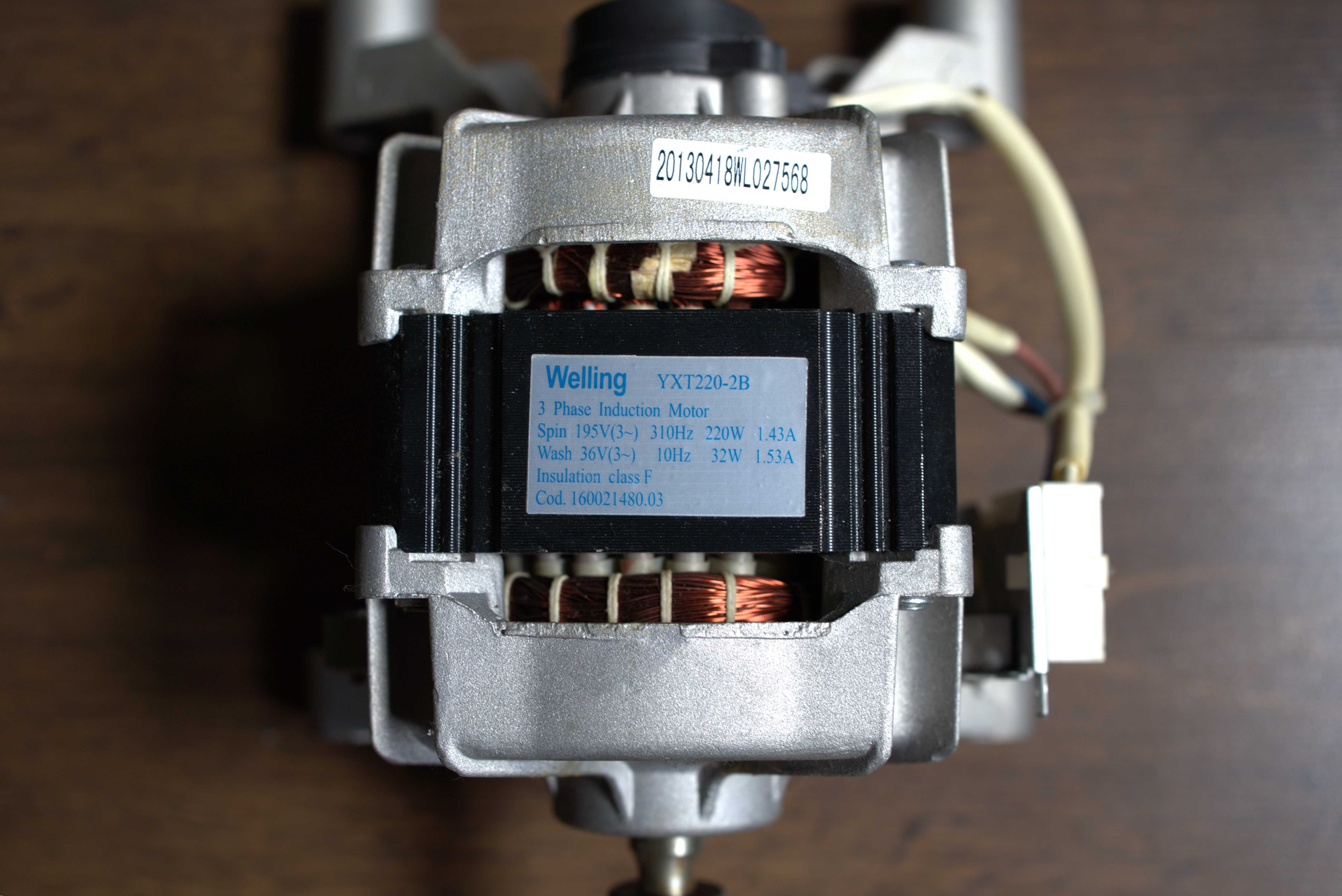 Silnik napędowy do pralki Indesit Ariston Hotpoint - Welling YXT220-2B