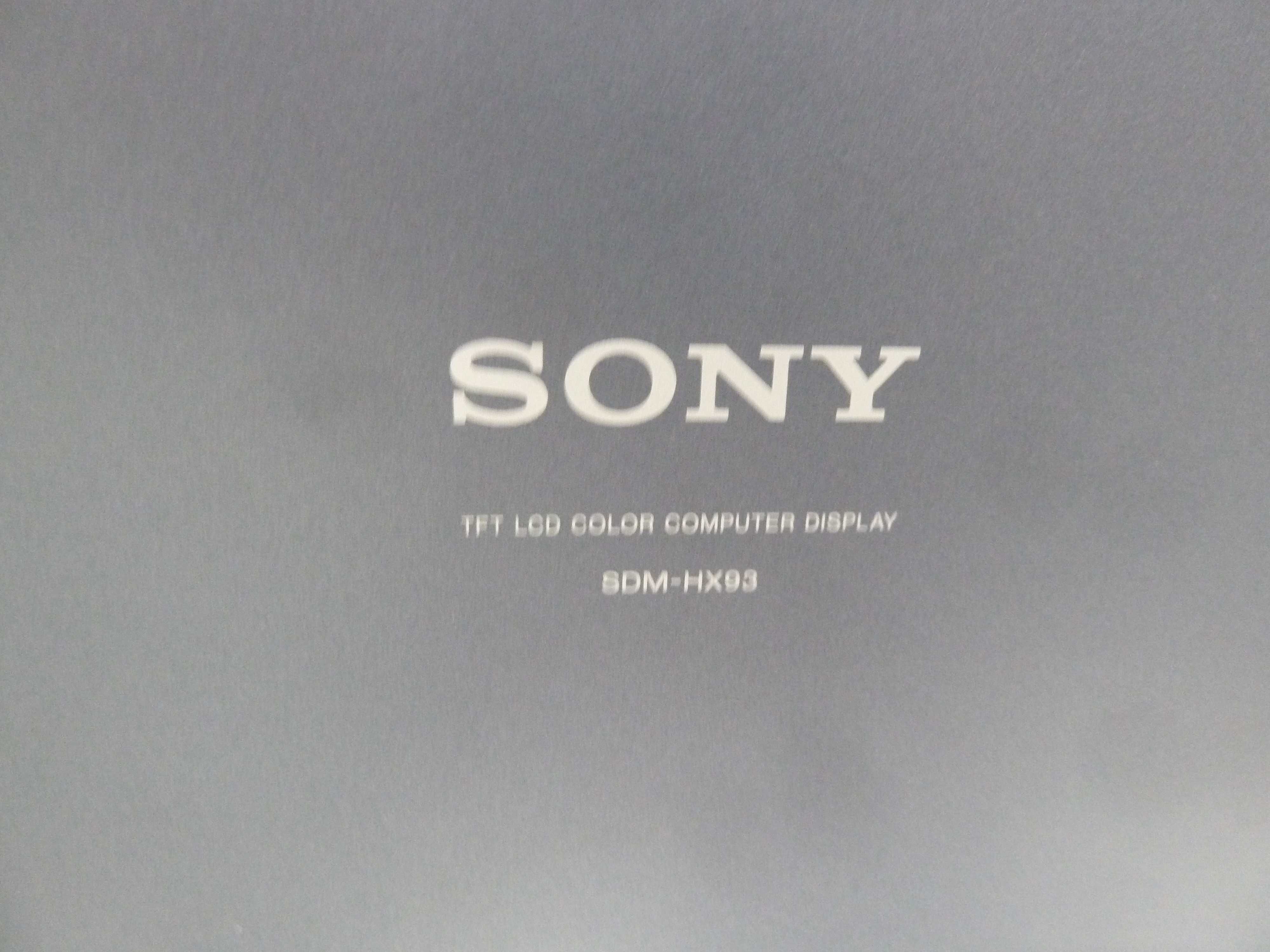 Monitor Sony SDM-HX93 - 19 cali dla graczy
