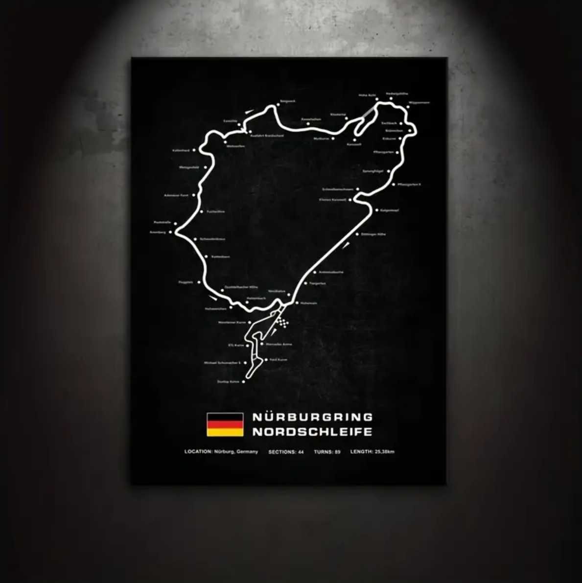 Plakat/Obraz Tor Nurburging