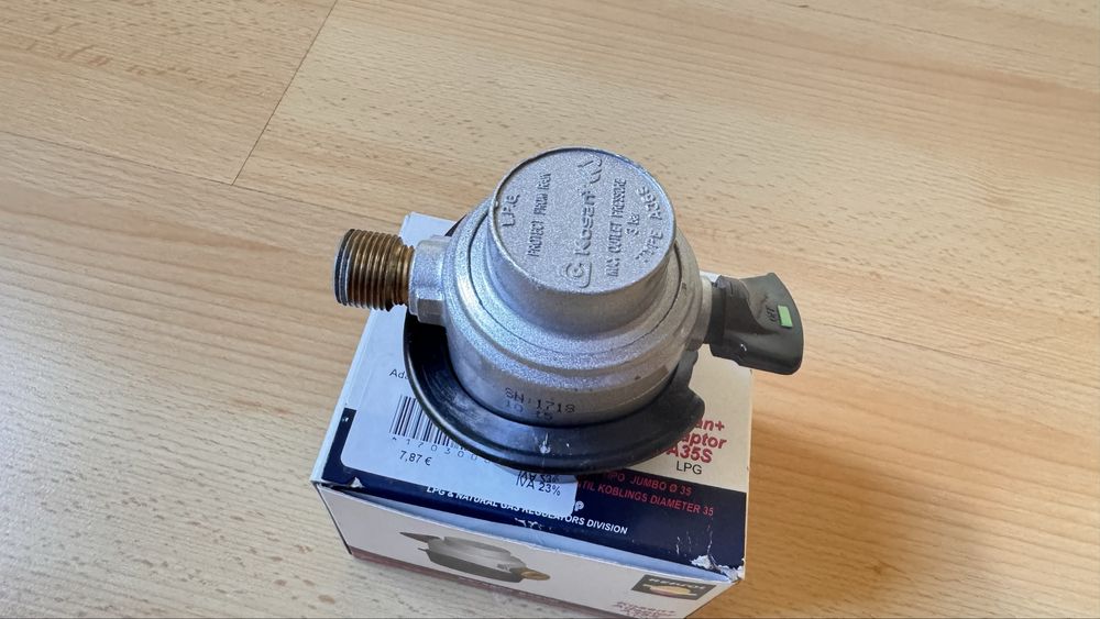 Valvula adaptadora de gás Repsol