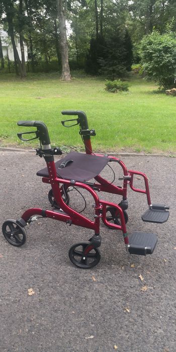 Balkonik wózek chodzik rehabilitacyjny składany