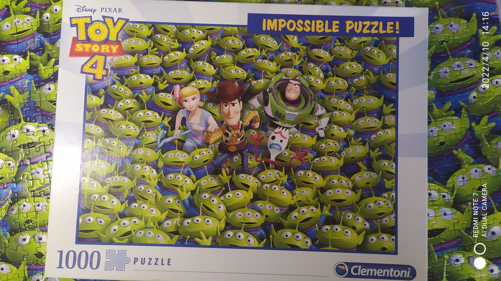 Puzzle impossible 1000 Toy Story 4