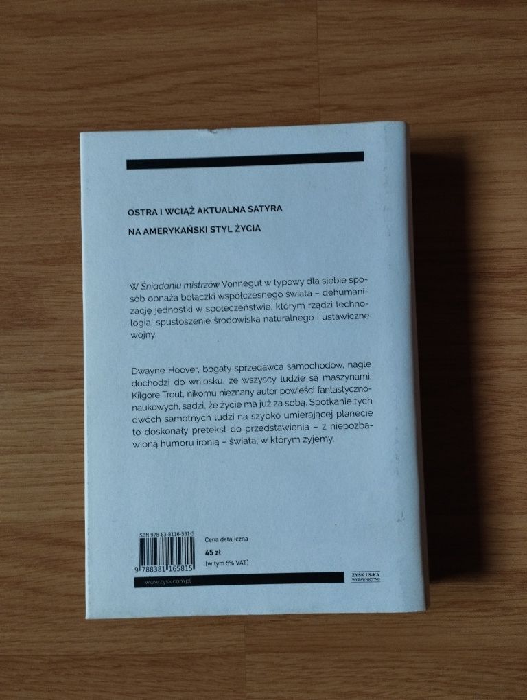 Śniadanie mistrzów - Kurt Vonnegut