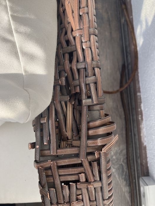 Technorattan OLTRE 4 częściowy zestaw FIRENzE brąz do renowacji