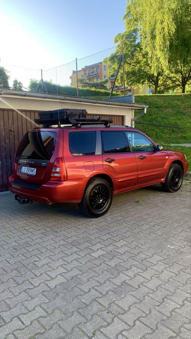Subaru forester sg 2.0 XT turystyka offroad lift panorama skory auto
