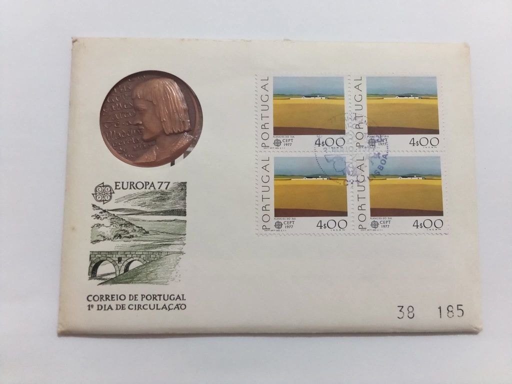 Filo-Medalhística - Europa 77