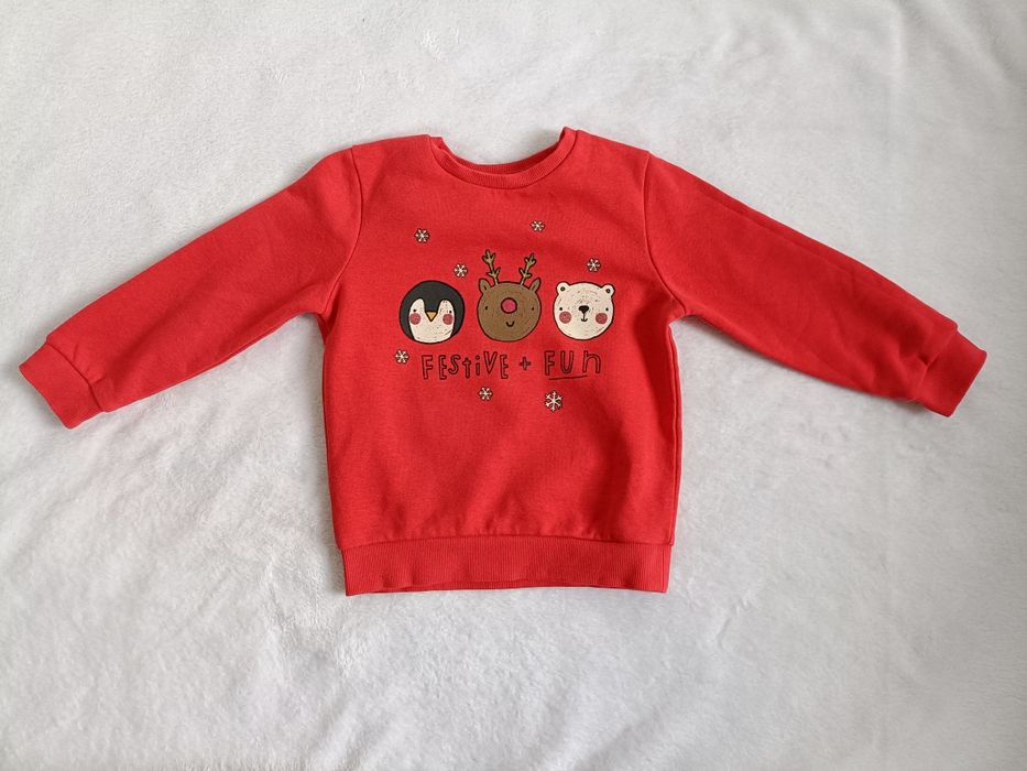 Bluza świąteczna 86/92