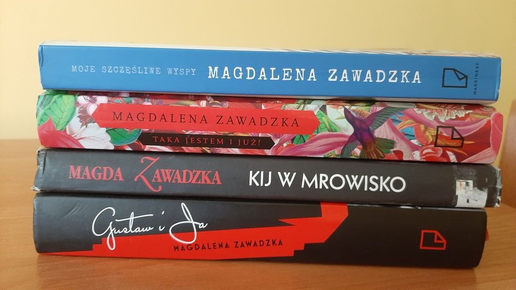 Zestaw książek biografie Magdaleny Zawadzkiej