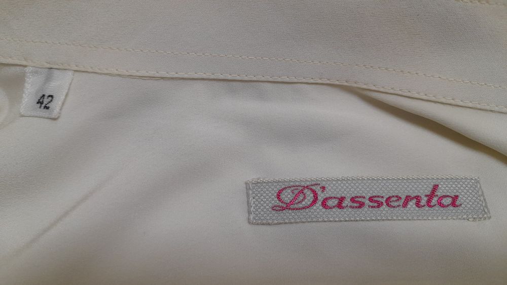 Camisas vintage Dassenta em seda N.42 - Bom estado