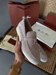 Жіночі лофери Loro Piana Light Pink Premium