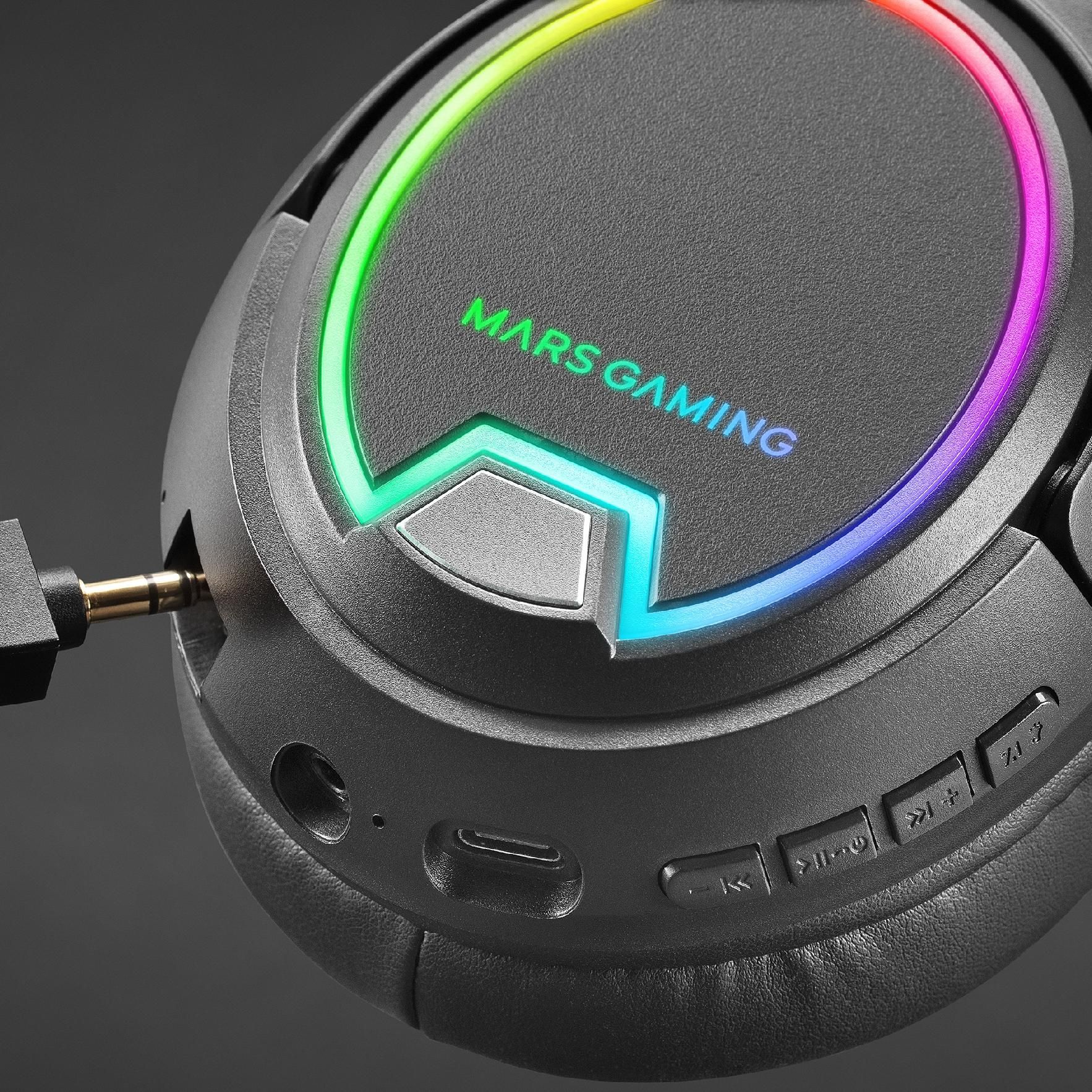 słuchawki bezprzewodowe mars gaming mhw 100