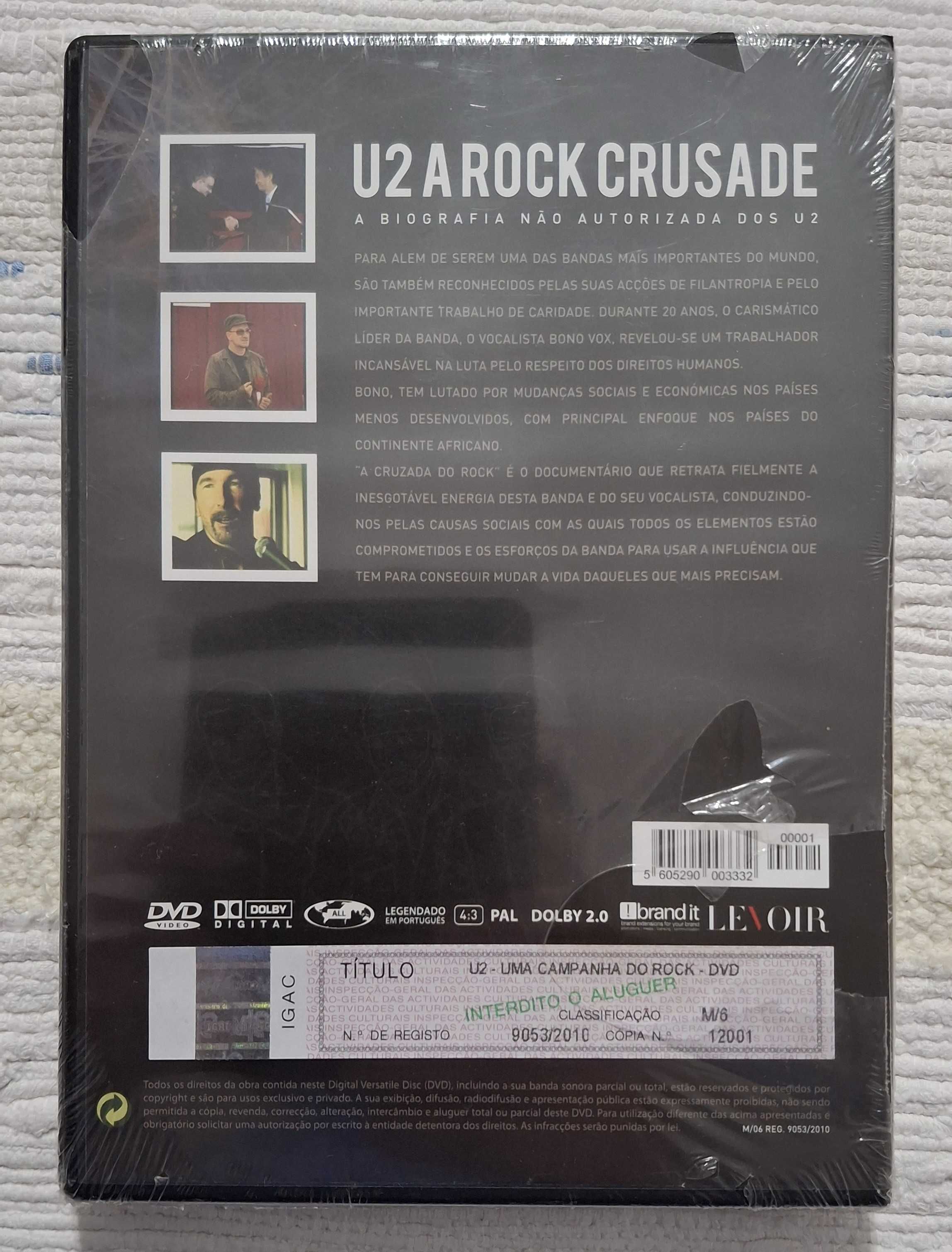 DVD - U2 a rock crusade (biografia não autorizada)