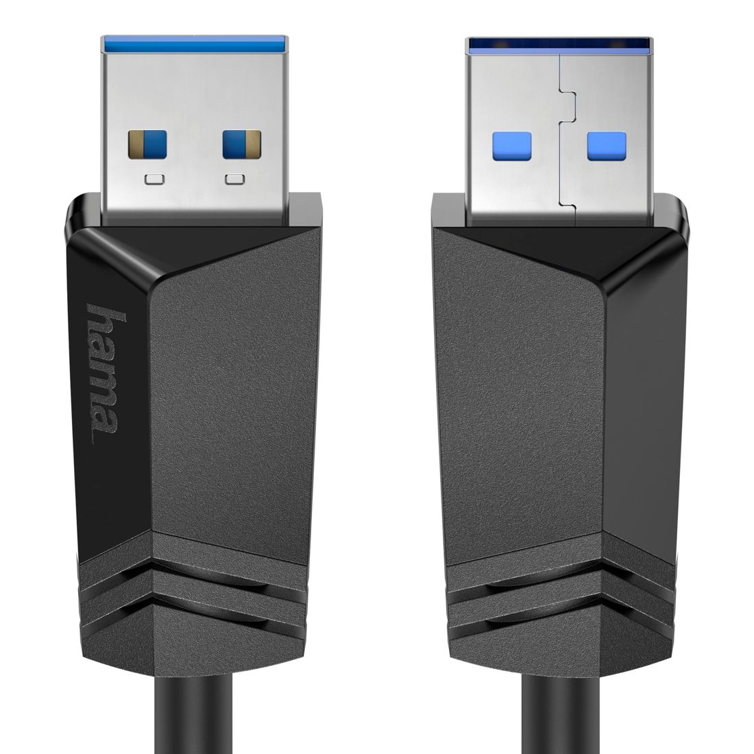 Hama Kabel USB-A - USB-A 3.0, 5 Gbit/s, 1,5 m, czarny OUTLET