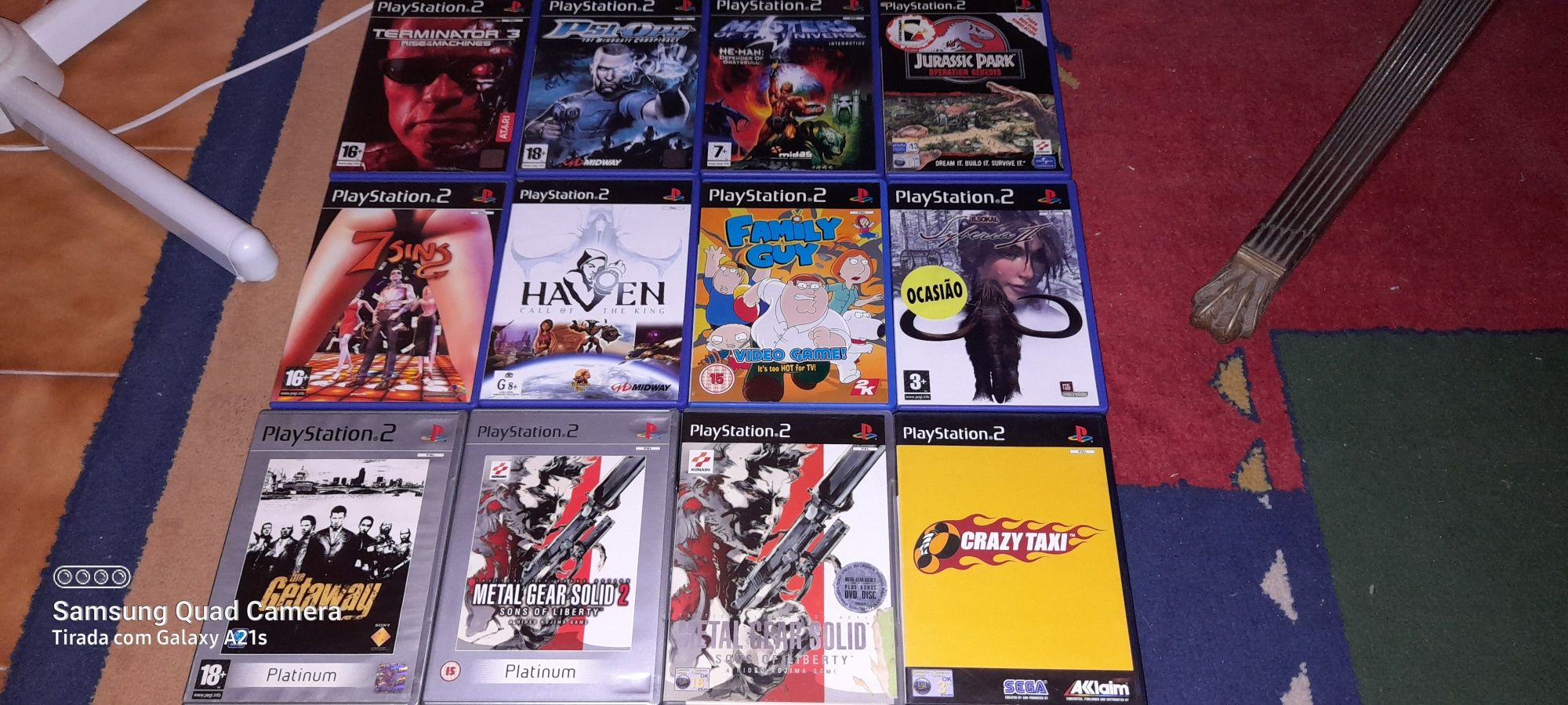 Jogos ps2 de colecção