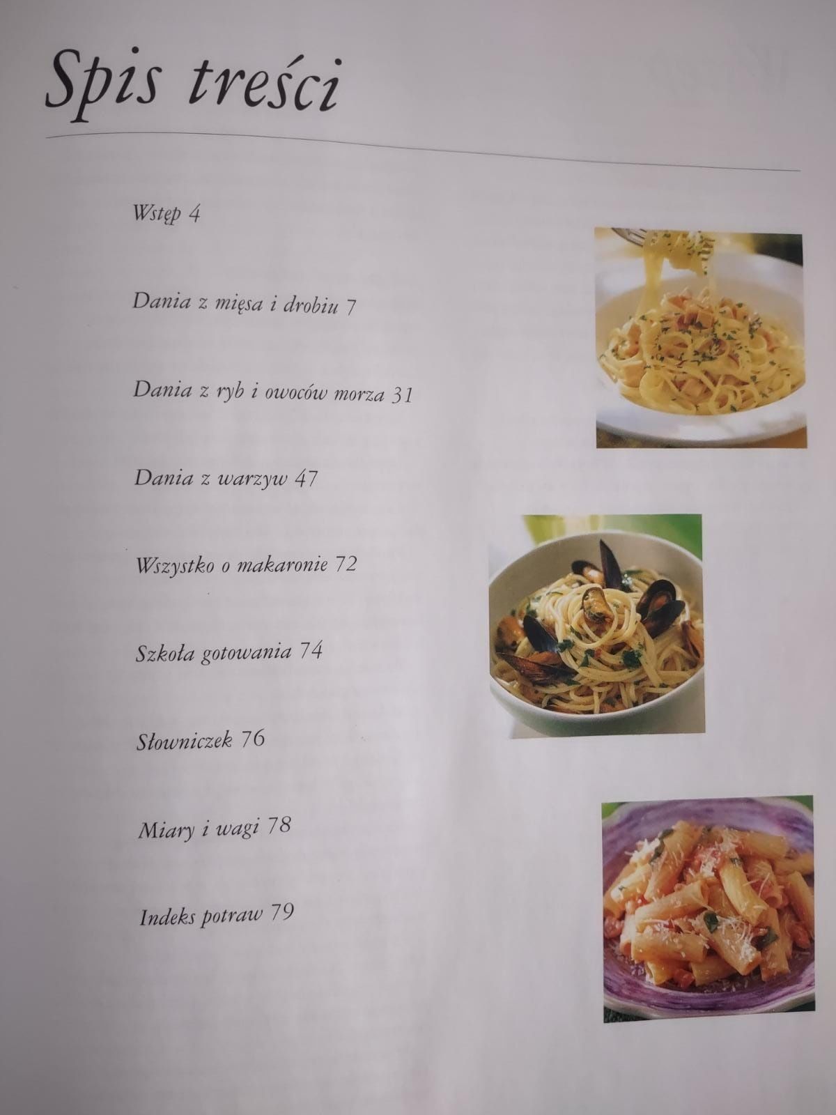 Włoskie dania z makaronu