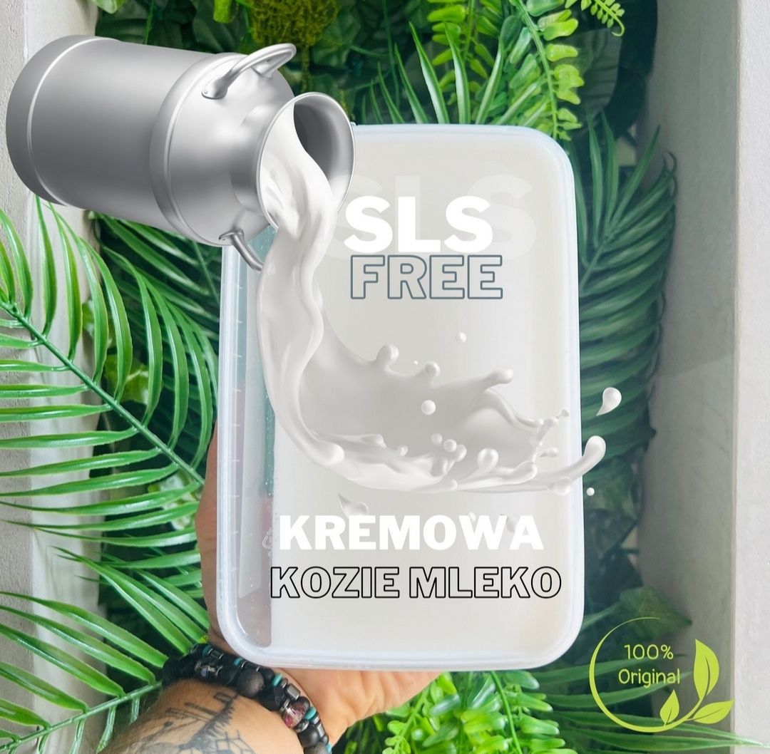 Baza mydlana Kozie Mleko kremowa 1kg