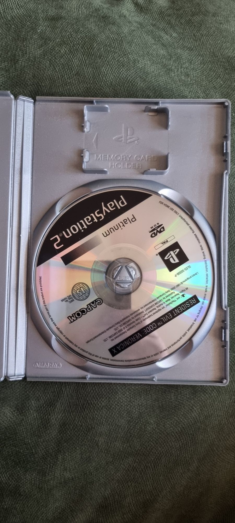 Resident Evil code veronica X ps2