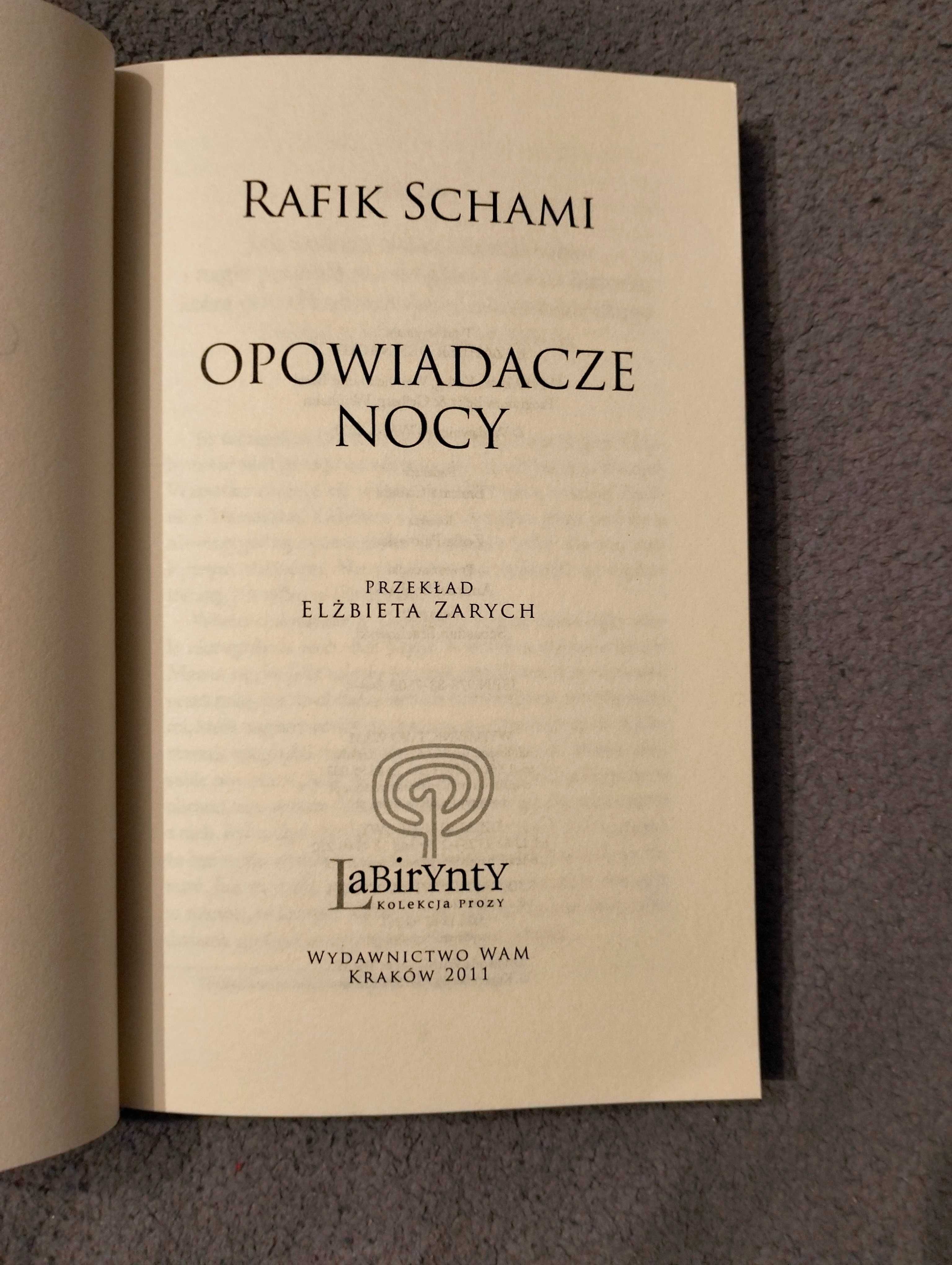 Opowiadacze nocy Rafik Schami