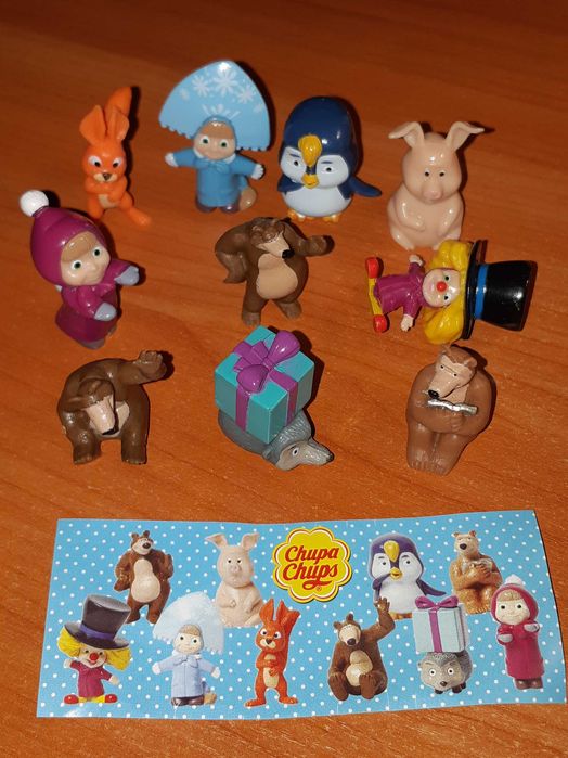 фігурки кіндер чупа чупс заіні карамель