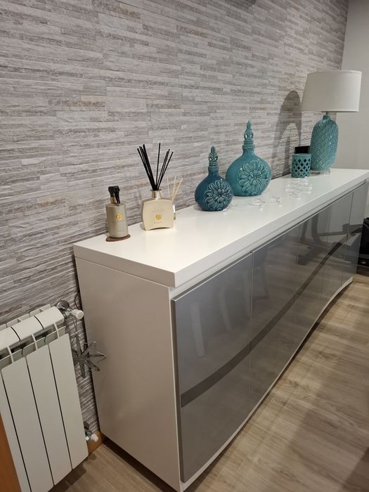 Sala estar e jantar completa como novas