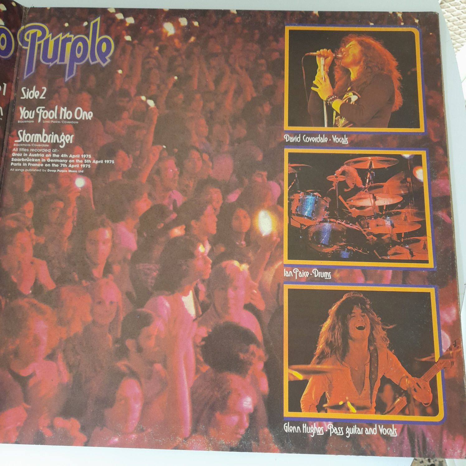 Lp Deep Purple - Made in Europe - 1976