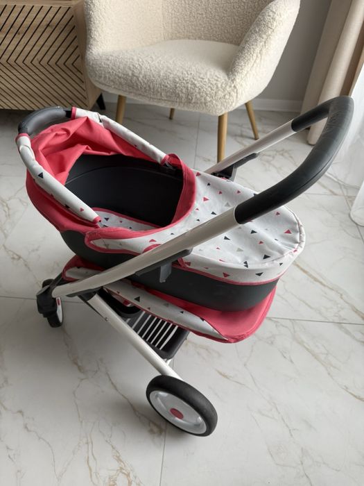 Коляска для ляльки - Smoby Quinny 3 в 1. Візок, колиска, прогулянка