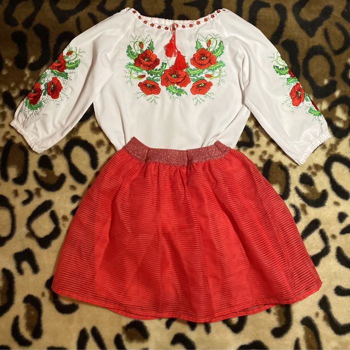 Блуза вишиванка для дівчинки