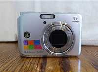 GE Compact Digital Camera A1050 5X Optical Zoom-10.1, Megapixel-Silver