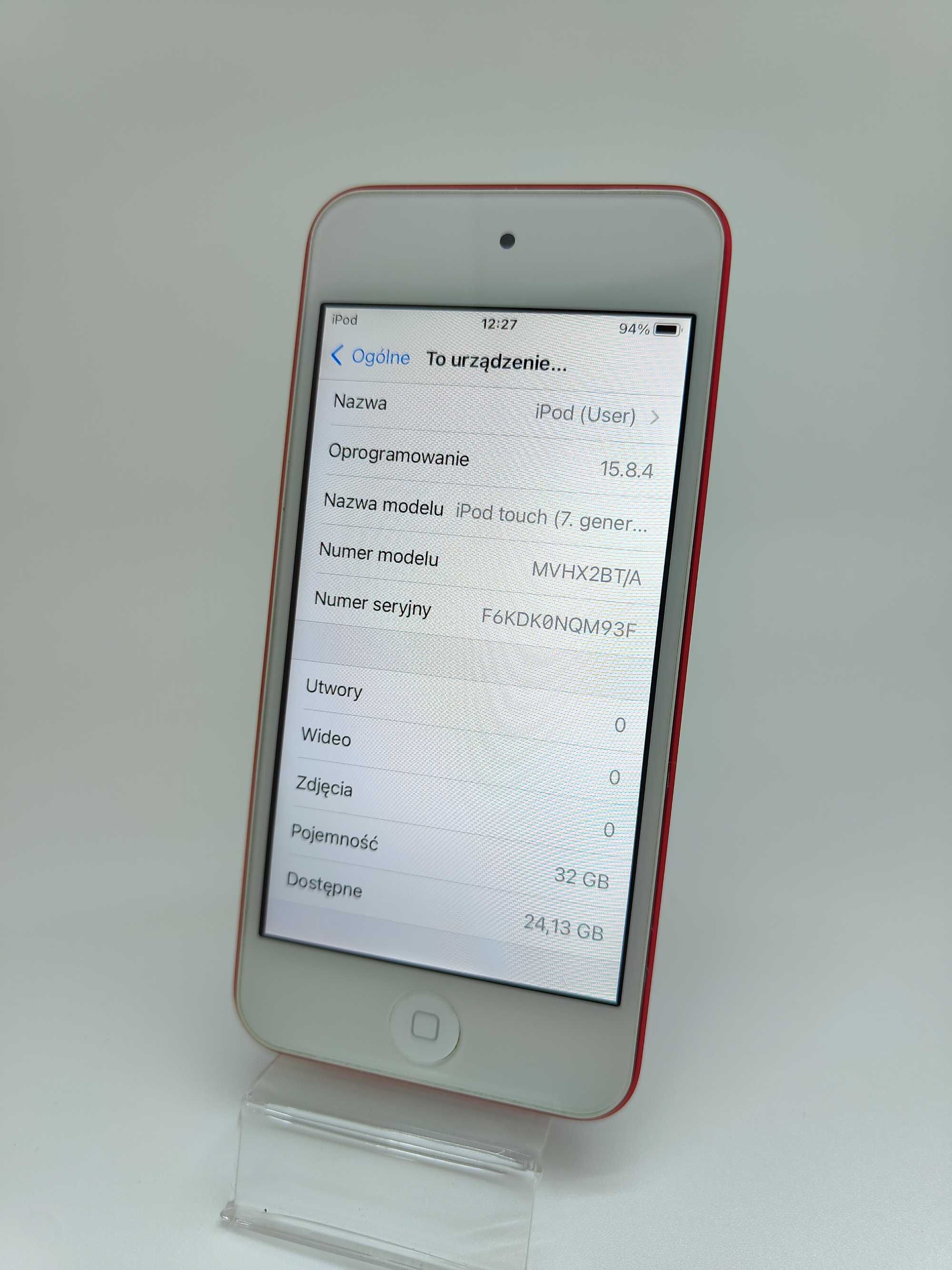 Apple iPod Touch 7 gen. 32gb Red