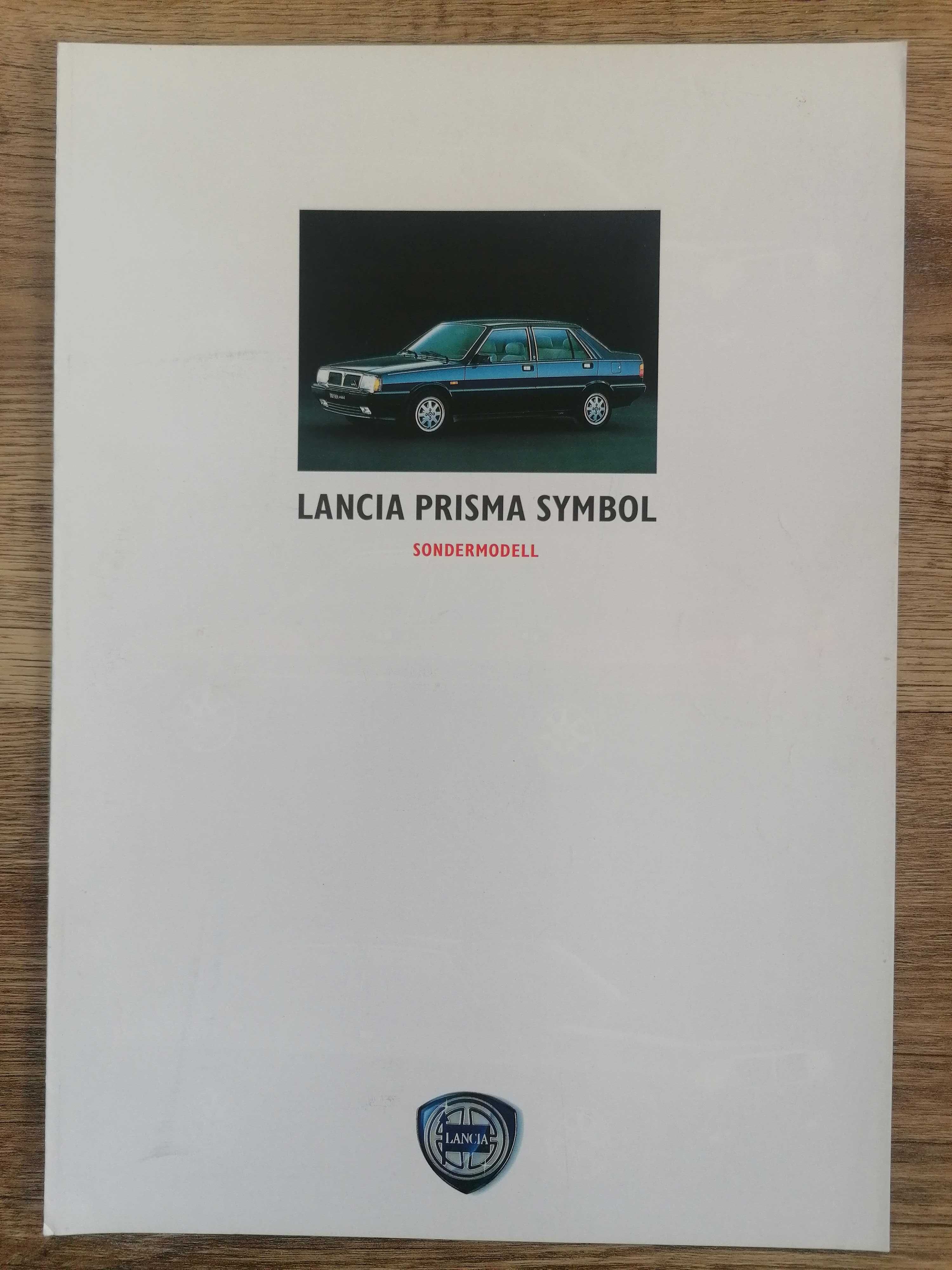 Prospekt Lancia Prisma Symbol