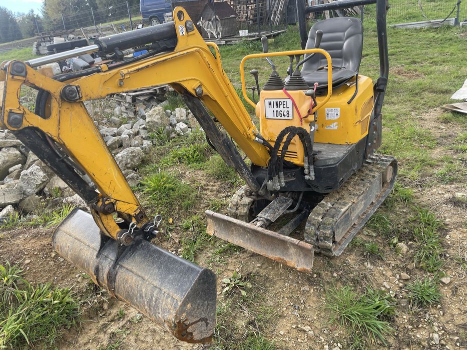 Yanmar SV 08 minikoparka , wacker takeuchi cat bobcat