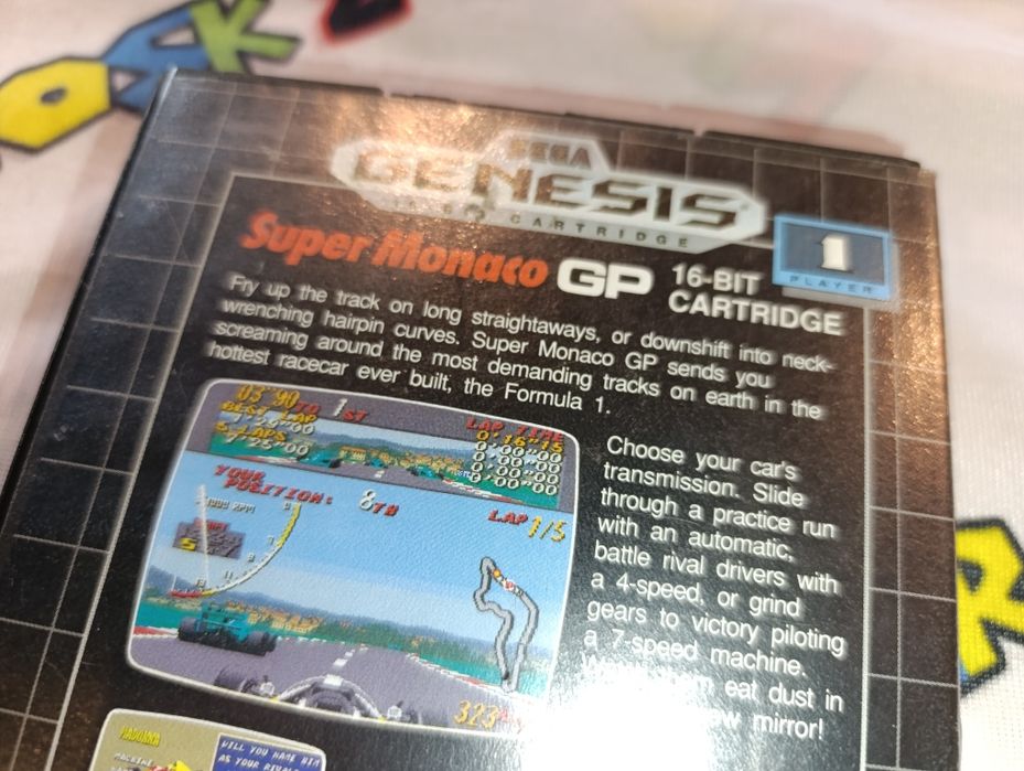 Super Monaco GP Sega Genesis sklep kioskzgrami