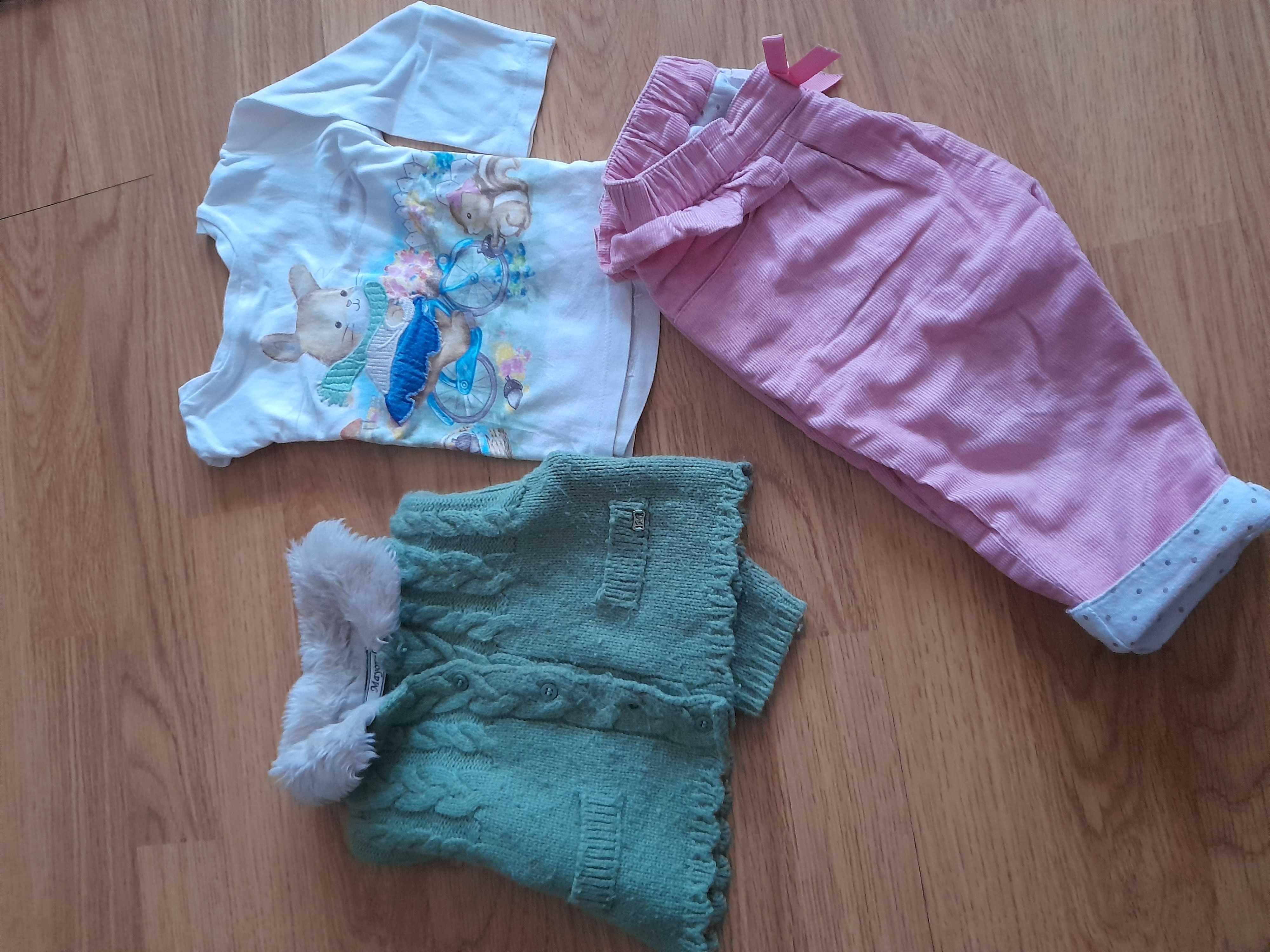 Várias roupas bebé 1-9 meses